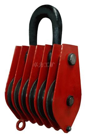 吊環(huán)型六輪滑車，軸套吊環(huán)型六輪滑車，滑車